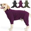 LIANZIMAU Maglione in Pile per Cani con Gambe Cappotto in Pile per Cani a Corpo Intero per l'Inverno Tuta Calda a Maniche Lunghe per Cani Body per Cani che Perdono Pelo Pigiama per Cani