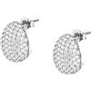 MORELLATO Orecchini Donna in Argento 925% riciclato, Zirconi, Collezione PAVE', Goccia - SAZB16