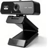 Hycago Webcam 4K UHD per PC con USB A, audio stereo chiaro, correzione automatica della luce, messa a fuoco automatica, webcam USB con microfono, per live streaming, videochiamate, conferenze, per