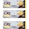 MENDOSA 3X Confezione per Grisbi Fresh Limone Frolle di Cacao Ripiene di Morbida Crema al limone 3 Confezioni da 112g - Special Edition