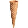 Generico PZ 288 CONO PER GELATO CORNETTO MEDIO CONI IN CIALDA WAFER CROCCANTE IDEALE PER GELATI WAFER ICE CREAM CONI PER GELATERIE