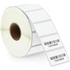 BETCKEY - 38mm x 22mm(1,5 in x 0,85 in) Perforated Etichette Termiche Polivalenti Compatibile con stampanti Zebra e altre [1 Rotolo/1500 Etichette]