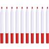 PATIKIL Pennarelli A Gesso Liquido 10 Pezzi Pennarelli Lavagna A Gesso Punta Fine Cancellabili A Secco E A Umido Pennarelli Per Vetro Per Lavagne Casa Cucina Frigorifero Rosso