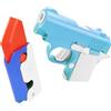 YUDANSI 2 pezzi Antistress pistola Coltello Giocattoli l'ansia (Blu)