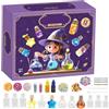 Generisch Set di pozioni magiche per bambini - Set di pozioni magiche | Set fai da te per streghe, arte, miscelazione, set fai da te, giocattoli interattivi per compleanni, giochi di ruolo, aule, casa