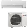 MITSUBISHI Climatizzatore 12000 Btu /h Inverter Monosplit Condizionatore con Pompa di Calore Classe A++/A+ Gas R32 (Unità Interna + Unità Esterna) - MSZ-HR35VF + MUZ-HR35VF Smart