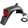 Allthingstore Parafango posteriore per scooter elettrico Ninebot E5 con staffa e fanale posteriore, protezione affidabile contro fango e detriti stradali
