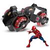 Zinc Pattini da strada Marvel Spiderman con licenza ufficiale - dai 5 anni in su, pattini a rotelle rimovibili per scarpe, ruote luminose, cuscinetti ABEC 7 per scarpe con ruote e freno