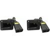 Vjsujehgy 2X Caricabatterie da Golf 36V Power Wise 73345-G01And73063-G01 per DCS/PDS Presa per Auto e Sostituzione della Spina della Maniglia