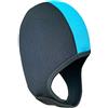 EffiFish Cuffia da nuoto in neoprene da 5 mm per adulti, cappello termico per immersioni in acqua fredda, surf, snorkeling, immersioni, sport invernali, nero e blu
