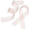 TOMETURE 2pezzi Fasce Elastiche Invisibili per Scarpe da Ballo Classico Rosa Rinforzo estremità per Ballerine Professioniste in Varie Scene di Balletto
