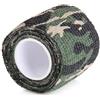 GATHINESS Nastro Mimetico Autoadesivo 5cm X 4.5m Non Tessuto Elastico, Riduce Riflessi e Migliora Aderenza per attività Outdoor e Sport di Tiro Colore Casuale