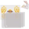 Genérico Tappetino da basket Sticky Mat - Sports Grip Traction | Cuscinetto adesivo da basket senza scivolamento | Tavola di pulizia delle scarpe adesiva da 43 x 33 cm con fogli di ricarica per palestra