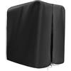 EffiFish Copertura nera per rack da palestra con cerniera, protezione antipolvere in poliestere resistente per squat e sollevamento pesi, protezione per tutte le stagioni 119,4 x 175,3 x 213,4 cm