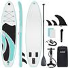 WAVESKY SUP Board gonfiabile per 2 + 1 persone/famiglie, tavola da surf per adulti, portata fino a 150 kg, accessori completi con pagaia, pinne, zaino