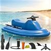 Joytar Jet Boat Gonfiabile, Moto d'Acqua Gonfiabile, Barca a Motore elettrica, Barca elettrica per Surf, motoscafo Gonfiabile Pieghevole, Attrezzatura per Immersioni e Nuoto in Mare(500W/10A)