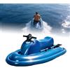 Joytar Moto d'Acqua Gonfiabile elettrica, Scooter Acquatico motorizzato da 700 W, Surf Gonfiabile Pieghevole per Adulti, imbarcazione Portatile, Portata 204 kg (450 libbre)