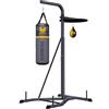 GYRONETICS® Stazione da Boxe - con Sacco e Palla, Capacità di Carico 100 kg, Peso 21 kg - Supporto, Kick Boxing, Muay Thai, MMA, Allenamento, Fitness