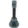 HavenlyCove Supporto per mulinello in alluminio da 41 mm per Daiwa Certate /2004-3012, porta mulinello da pesca con gancio per esca, grigio