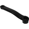 Cabilock Braccio Sinistro Pedivella in Ferro Nero Leggero con Foro Prismatico Stili Multipli Lunghezza 200mm Distanza Filettata 14mm, Ricambio Versatile per Biciclette per Stili Multipli