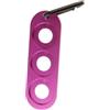 RCGOFOLLOW Supporto per Racchette con Protezione per Giunti da Biliardo, Soluzione di stoccaggio efficiente, Supporto per Racchette con Protezione per Giunti, Viola, 8.9 cm di Lunghezza
