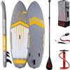 JBZ JBAY.ZONE JBAY.ZONE Comet J1, Tavola Stand Up Paddle Gonfiabile Allround, Doppio Strato di PVC Fusion, Pompa a Doppia Azione, Pagaia Regolabile e Borsa Incluse, Fino a 140kg, 290x89x15 cm, Rail Termosaldato RRT