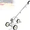VUNHEX Carrello per La Segnaletica Orizzontale, Telaio per Tracciatrice A Freddo, Guida Stabile A 3 Rulli, Compatibile con Tutti Gli Spruzzatori Airless per La Segnaletica Orizzontale di Parcheggi