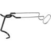 Toddmomy Gancio da Campeggio in Acciaio Inox e Gomma Multiuso, Stabile e Leggero, per Appendere Lampade, Borse e Decorazioni Durante Campeggio All'aperto