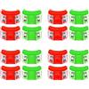 Vjsujehgy 16 Luci di Navigazione Un LED per Barche per Barche, Yacht, Motoscafi, Caccia nel Bici, Notturna, Pesca (Rosso, Verde)