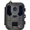 Vjsujehgy Fotocamera da Esterno 4G 120MP 4K con Live Show, App per Smartphone, Impermeabile, Visione Notturna, Sensore di Movimento, Fototrappola per La Caccia