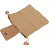 Stylebest Borsa da Raccolta in Tela Borsa da Foraggiamento Leggera in Pelle di Mucca e Tela di Alta qualità per Raccolta di Frutta All'aperto Escursionismo e Beachcombing 21x22 Cm