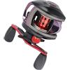 Dilwe Mulinello da pesca Baitcaster, telaio in lega di alluminio con traino da 8 kg e rapporto di velocità 8.1:1 per la pesca in acqua dolce e salata