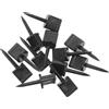 HYTROVE 12 Pezzi Chiodini per Tiro in ABS Nero Multi-Funzione Fissatore di Carta per Bersagli da Caccia e Outdoor
