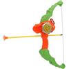 BAFOVY Set da Gioco per Tiro con l', in Lega di Plastica con Effetto Luce, Frecce a Ventosa per Esercitarsi nelle abilità, Presa Facile e Gioco all'aperto per Bambini (Orange)
