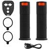 Generico Indicatori di direzione per scooter elettrico - di avvertimento antiscivolo ricaricabili a LED | Indicatore di direzione con impugnatura per scooter elettrico, bici da strada all'aperto Guida not