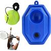 Genérico Macchina per pratica del tennis, kit di allenamento per una sola palla elastica con corda anti-groviglio, set di strumenti e attrezzatura di allenamento individuale per principianti e
