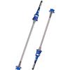 SkyjOy Sgancio Rapido MTB Spiedini for Mozzo Ruota Bici 1 Paio for Bicicletta 9mm 5mm 100 135 A Sgancio Rapido ASSE Ultraleggero Leggero for MTB da Strada(Silver)
