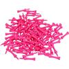 WJLYDM Tee da Golf 100 Castello in plastica Rosa Step Grad Up Altezza 39 mm