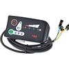 MKTOLHUS Display LCD 790 per bici elettrica, 24 V/36 V/48 V, alimentazione a LED con funzione luce, controller ABS antipioggia per manubrio di e-bike e scooter, 22,2 mm (36 V)