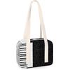 TropicalLife Music Piano Keys Small Sports Duffel Bags Notes Piano Mini Gym Bag Leggero Casual Tote Travel Sport Organizer Bag per Bambini Ragazze Ragazzi Donne Uomini