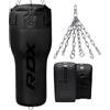 RDX 3.5FT Uppercut Angle Sacco da boxe, Maya Hide Pelle Pesante Bag Set con Guantoni e Catena, Arti Marziali MMA Pugilato Muay Thai Kick Boxing, Casa Palestra Punch Sacchi Uomini Donne