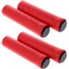 VINTORKY 2 Paia Copri Manubrio Bici in Spugna Rosso per Manubrio da 22mm, Resistente all'Usura Effetto Elastico per Ciclismo e Piovoso