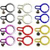 ComfyHarbor Piastra di bloccaggio in metallo ad alta resistenza e dado a vite per una D S Brand P3 ruota di goccia d'acqua da pesca 9-12 mm parti di ricambio per mulinello accessori baitcaster (argento)