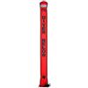 Homyl Marker di Superficie Subacquea Tubo Gonfiabile per Immersioni Allenamento Visibilità Valvola Monodirezionale Acciaio Inossidabile Materiale Nylon Adatto a Subacquei Mare, Arancione, 1.17m 13cm
