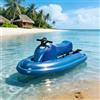 Joytar Surf elettrico a propulsione jet con doppie pinne di sicurezza, velocità di 3-7 km/h, autonomia di 130 minuti e ricarica rapida in 3,5 ore; ideale per snorkeling, immersioni e sport acquatici.(16A)
