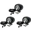 Vjsujehgy 3X 6V-80V 24V 36V 48V 60V Universale Compatibile 3W 100LUX Bike Bicicletta Elettrica e-Bike Anteriore Luce Frontale Lampada