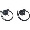 Vjsujehgy 2X TSDZ2 Maniglia della Bicicletta Elettrica Manopola del Pollice per Mid Drive Motor VLCD5 Display 3Pin Kit Interruttore velocità