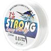DONJIM 200 Metri- Linea Di PescaTrasparente, Filo da Pesca in Nylon Resistente all'Usura, Monofilamento Diametro 0,5 mm Forte Tensione per Pesca in Mare, Ampiamente Uso in Artigianato/Decorazioni Sospese