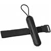 Lljsszr Golf Wrist Strumento Correttivo Swing Fascia Polso Regolabile Pelle Bracciale Sviluppo Supporto Efficiente Adatto Ad Adulti Corso Golf Principianti, Nero