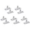 Vjsujehgy 10 Pezzi Marine Deck Cerniera Barche Bimini Top Montaggio Hardware